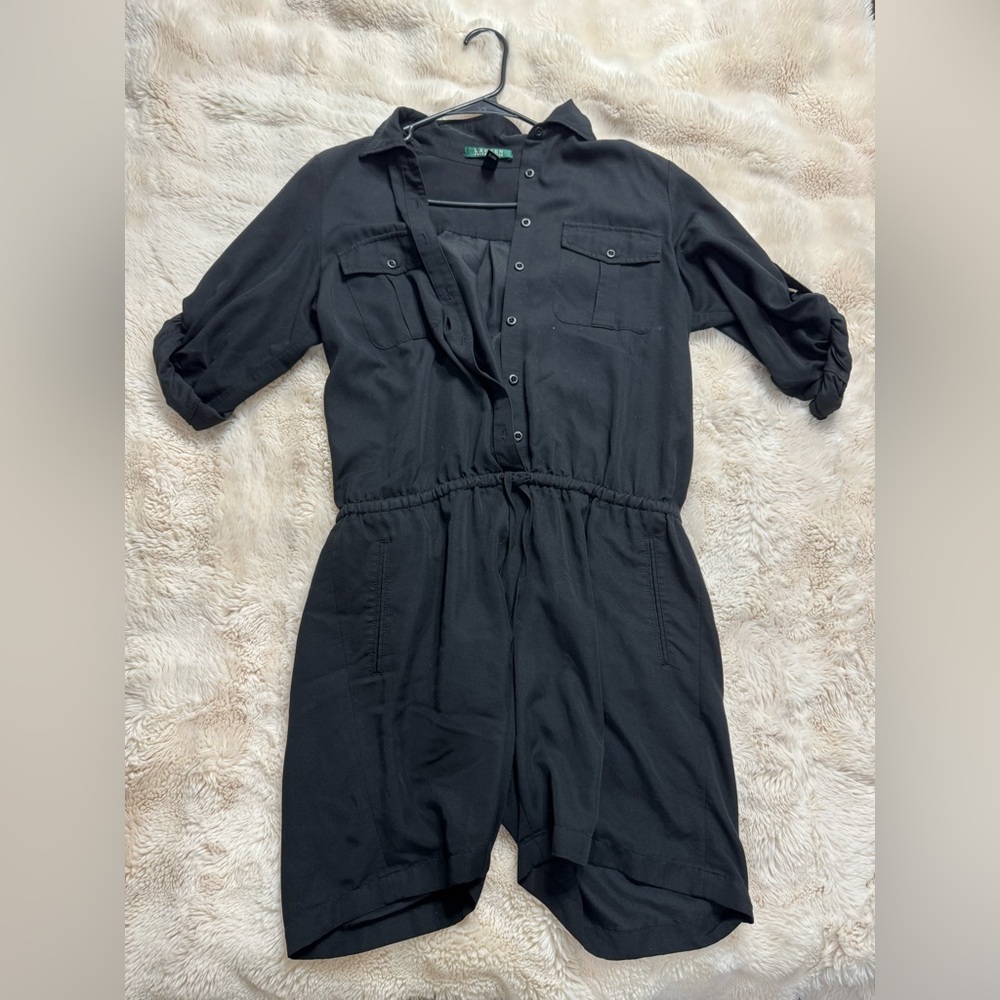 Ralph Lauren Women Romper Shorts in Black size 10